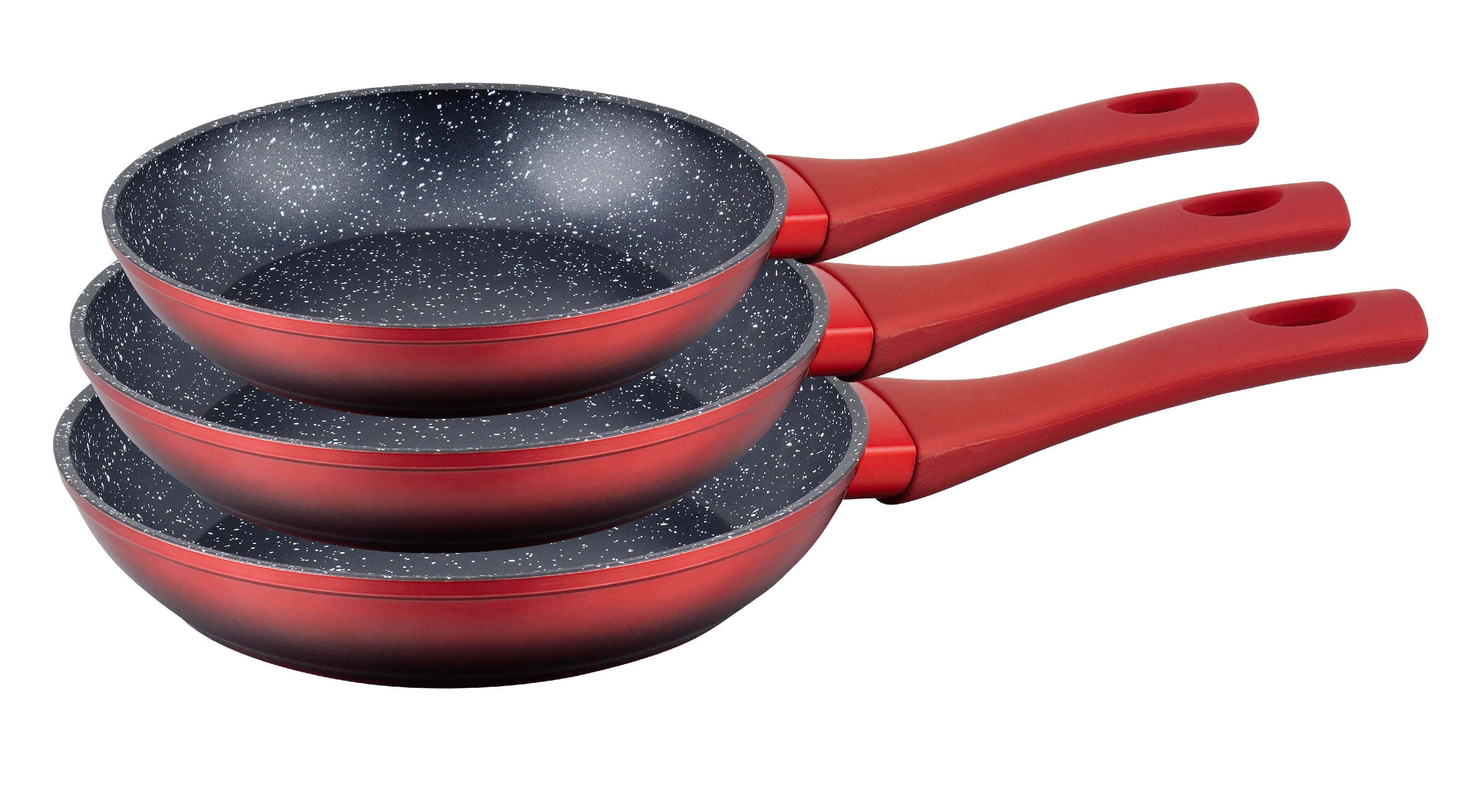 Royal Swiss - Wholesale Cast Iron Skillet - 3-piece pans1