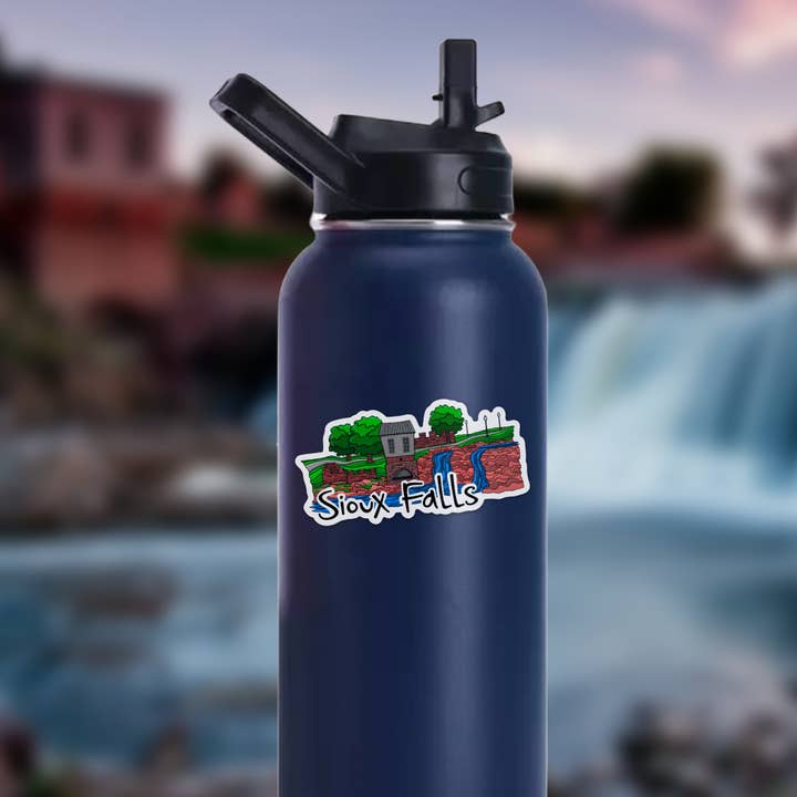 Kevin & Kaia - Wholesale Sticker - Sioux Falls Falls Park 2 - Sticker3