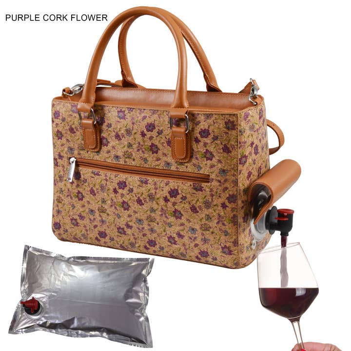 Primeware Inc. - Wholesale Wine tote - Drink Purse | Insulated Wine Dispenser Classic Design5
