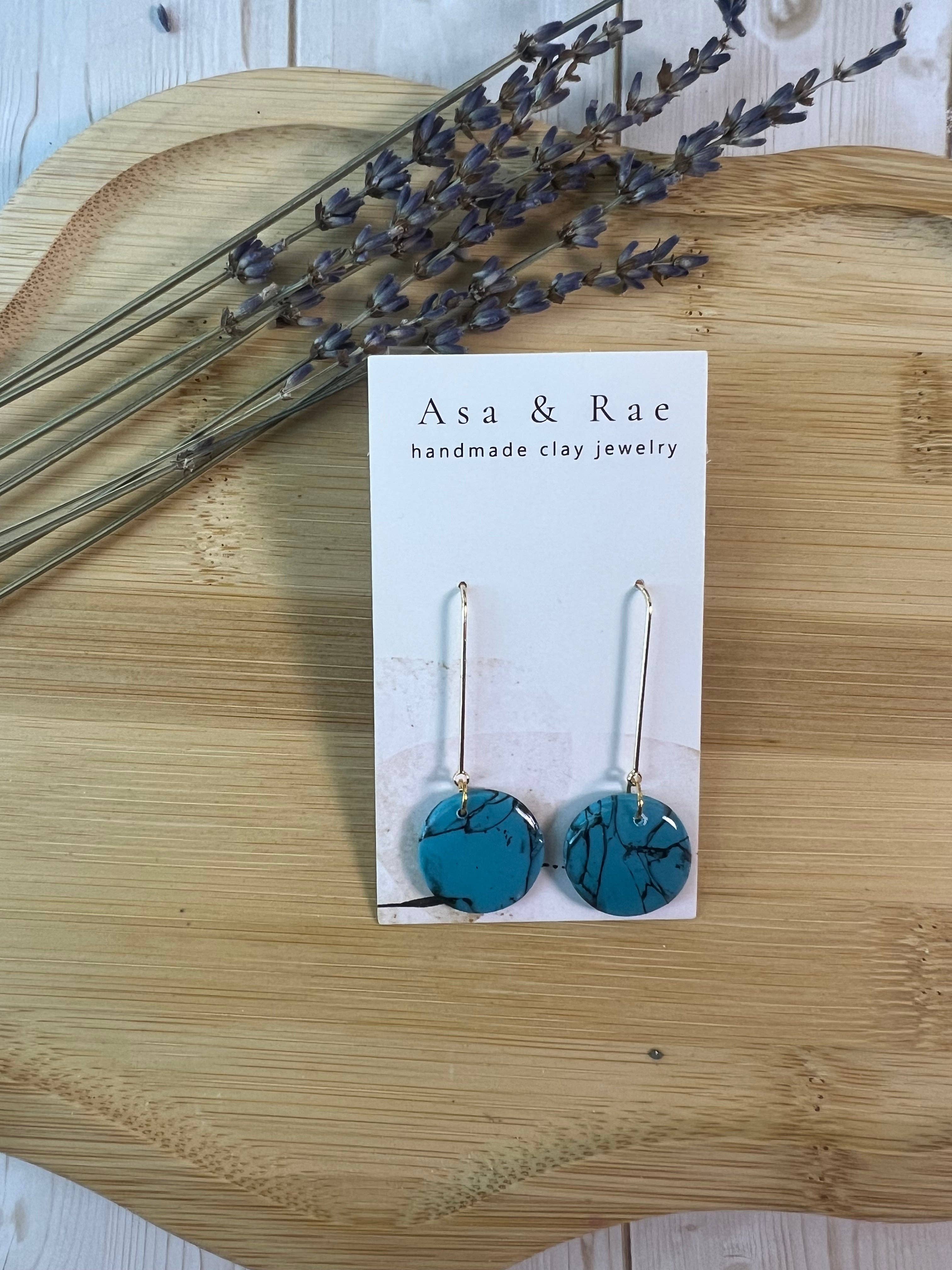 Asa&Rae - Wholesale Dangle Earrings - Circle Drop Dangle6