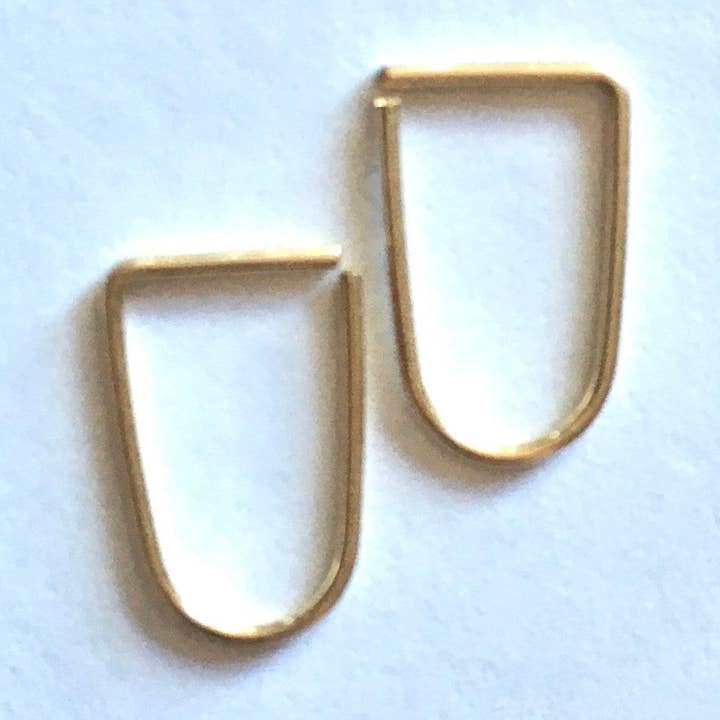 Leave-in Hoop Earrings Modern Every Day Sleepers for wholesale by Prism Jewels