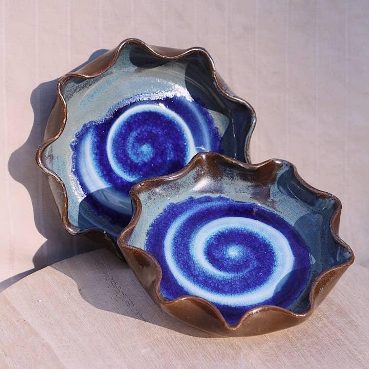 Lai Ceramics - Wholesale Jewelry Dish - Ruffle Dish5