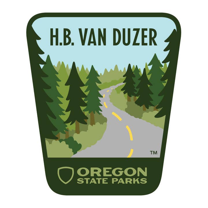 Patchmarks - Wholesale Sticker - H.B. Van Duzer, 3.25” Weatherproof Sticker