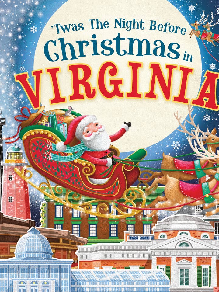 'Twas the Night Before Christmas in Virginia (HC) for wholesale by Sourcebooks
