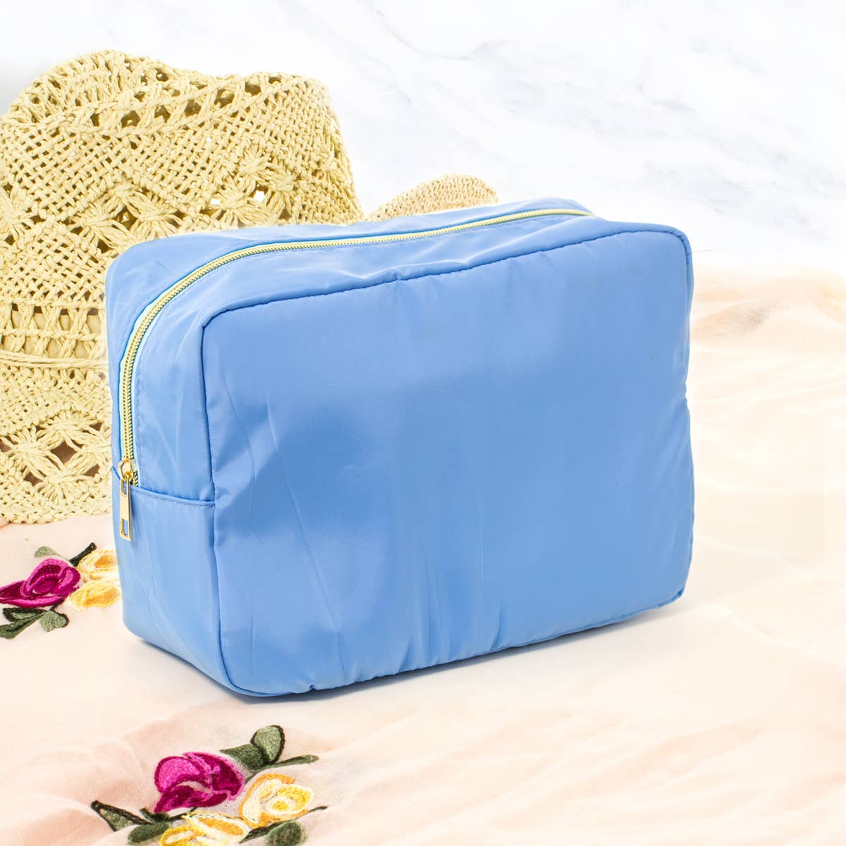 Suzie Q USA - Wholesale Makeup/Cosmetic Bag - X Large Colored Cosmetic Nylon Bag2