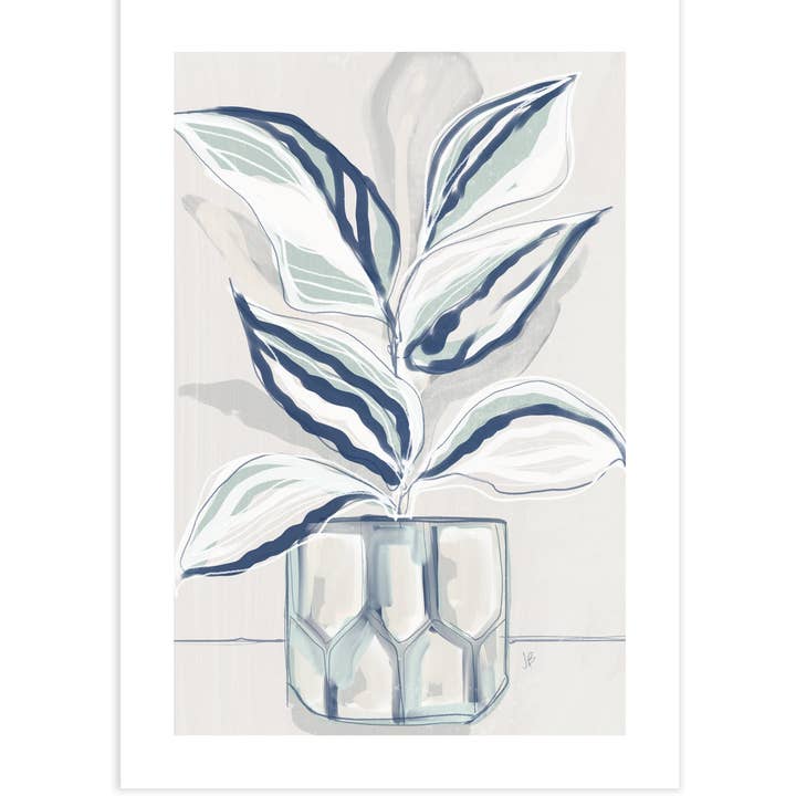 Husplantevægkunstsæt - Calathea for engroshandel hos Ellisimo