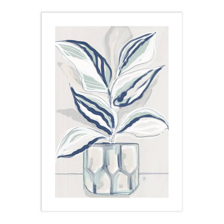 House Plant Wall Art Set - Calathea for wholesale by Ellisimo