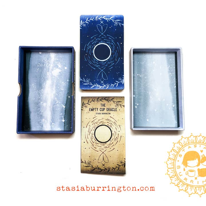 Stasia Burrington Illustration – wholesale Tarot-kort – Kortlek - The Empty Cup Oracle1