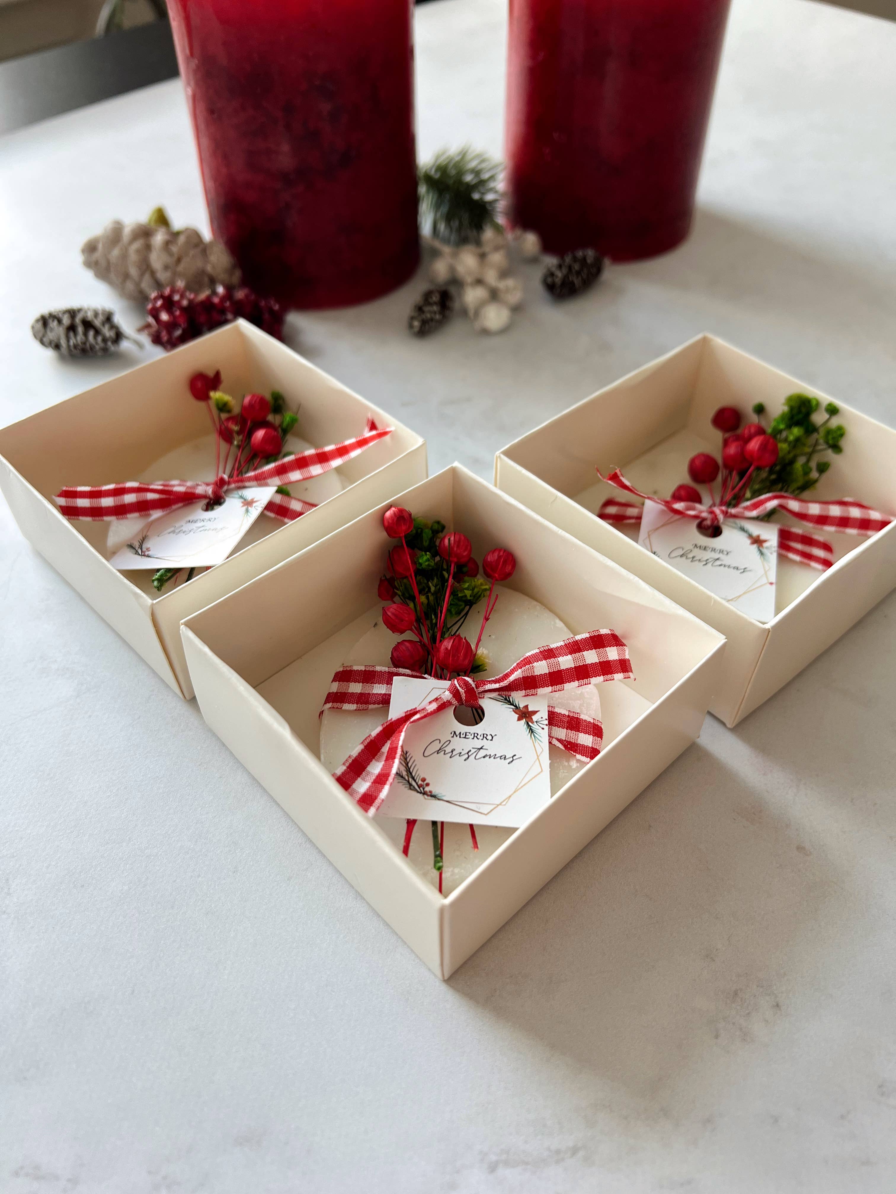 Uniq Favors - Vendita all'ingrosso Regalini per gli invitati - Sapone regalo natalizio, bomboniere personalizzate per gli ospiti10