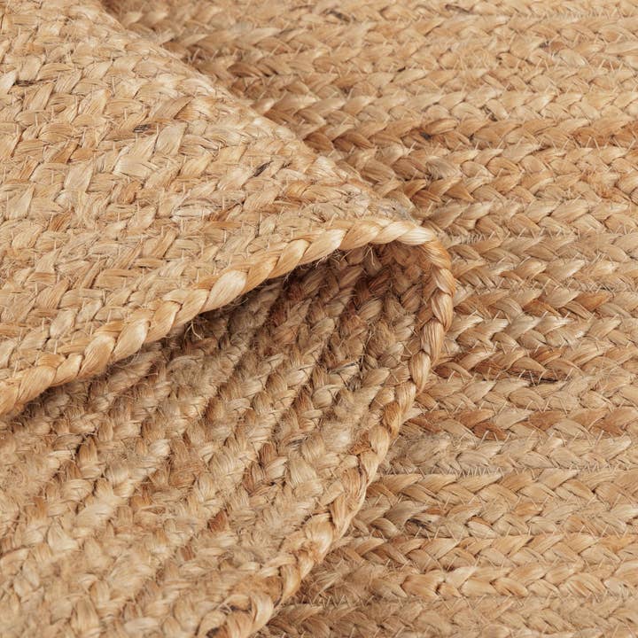 · REDEARTH · Round Area Rug 5 Feet Braided Natural Jute Rug for wholesale on Faire