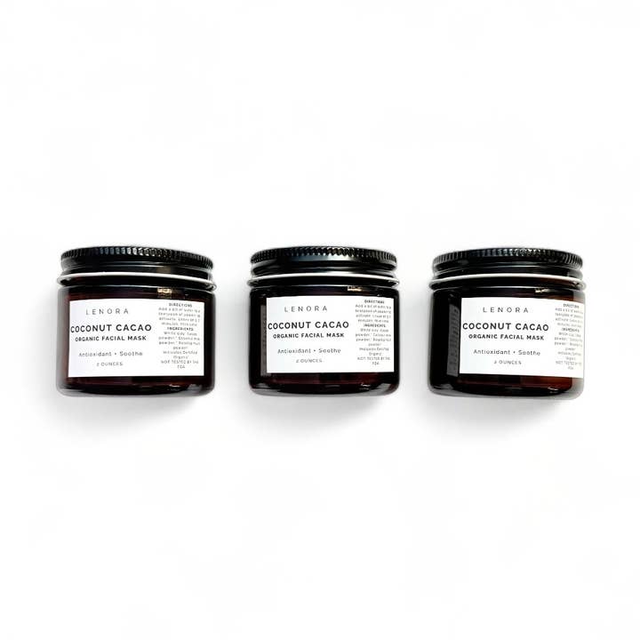 Ekologisk Coconut Cacao mask för wholesale av LENORA Organics