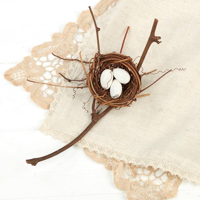 Factory Direct Craft - Wholesale Wreath - Natural Grapevine Bird's Nest Branches (Choose Size)1