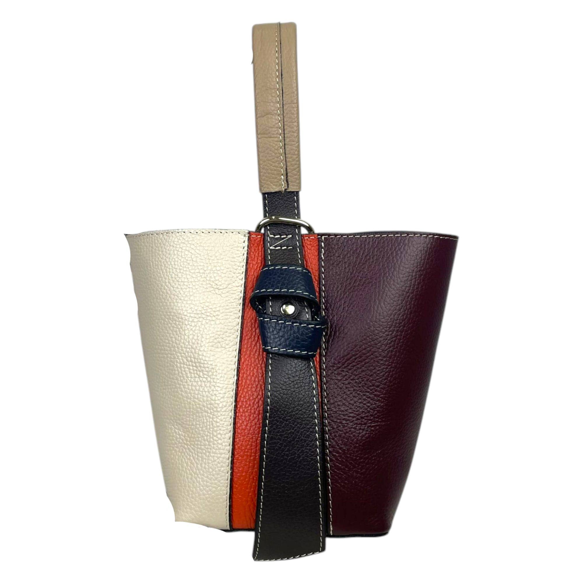 Chenson & Gorett - Wholesale Top Handle Bag - Women's - Multicolor and Exclusive Leather Bag with Women's Inner Bag27