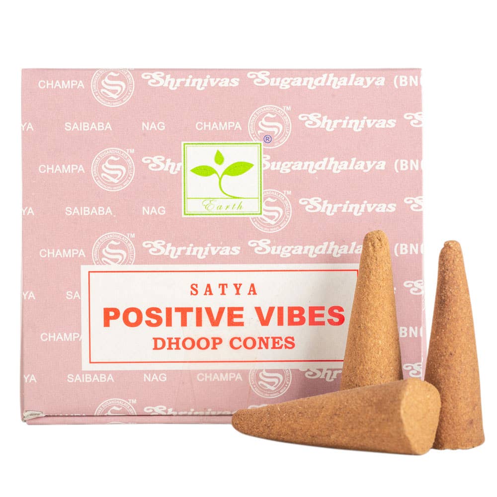 Benjamin International - Wholesale Incense - Positive Vibes Dhoop Cones1