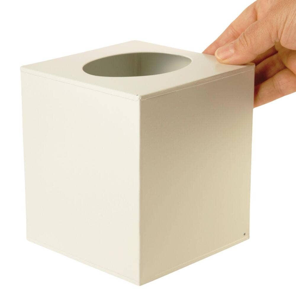 Factory Direct Craft - Wholesale Decorative Box - Metal Tissue Box Cover - Select Color4