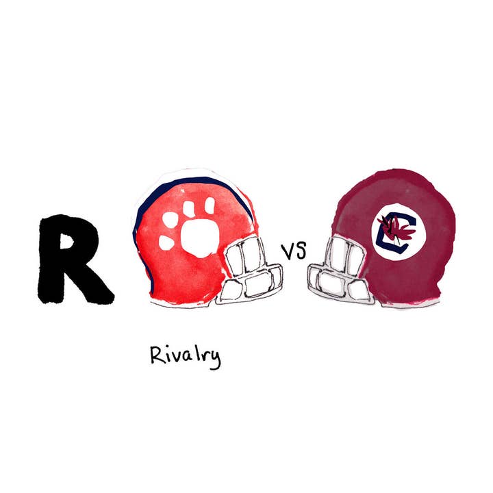 R (South Carolina) för wholesale av The Letters NYC