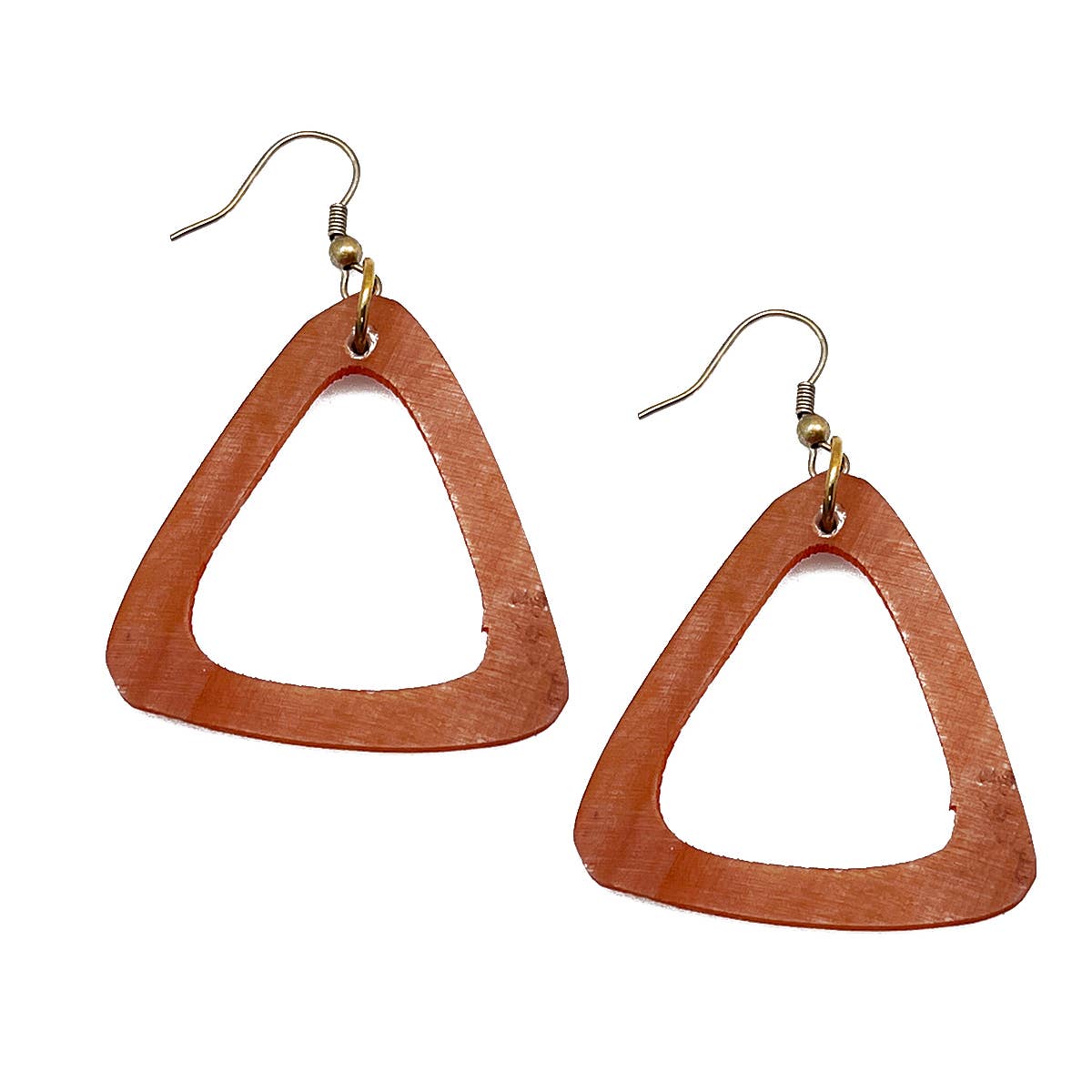Anju Jewelry - Wholesale Dangle Earrings - Omala Bold & Brash Earrings - Large Triangle Cutout0