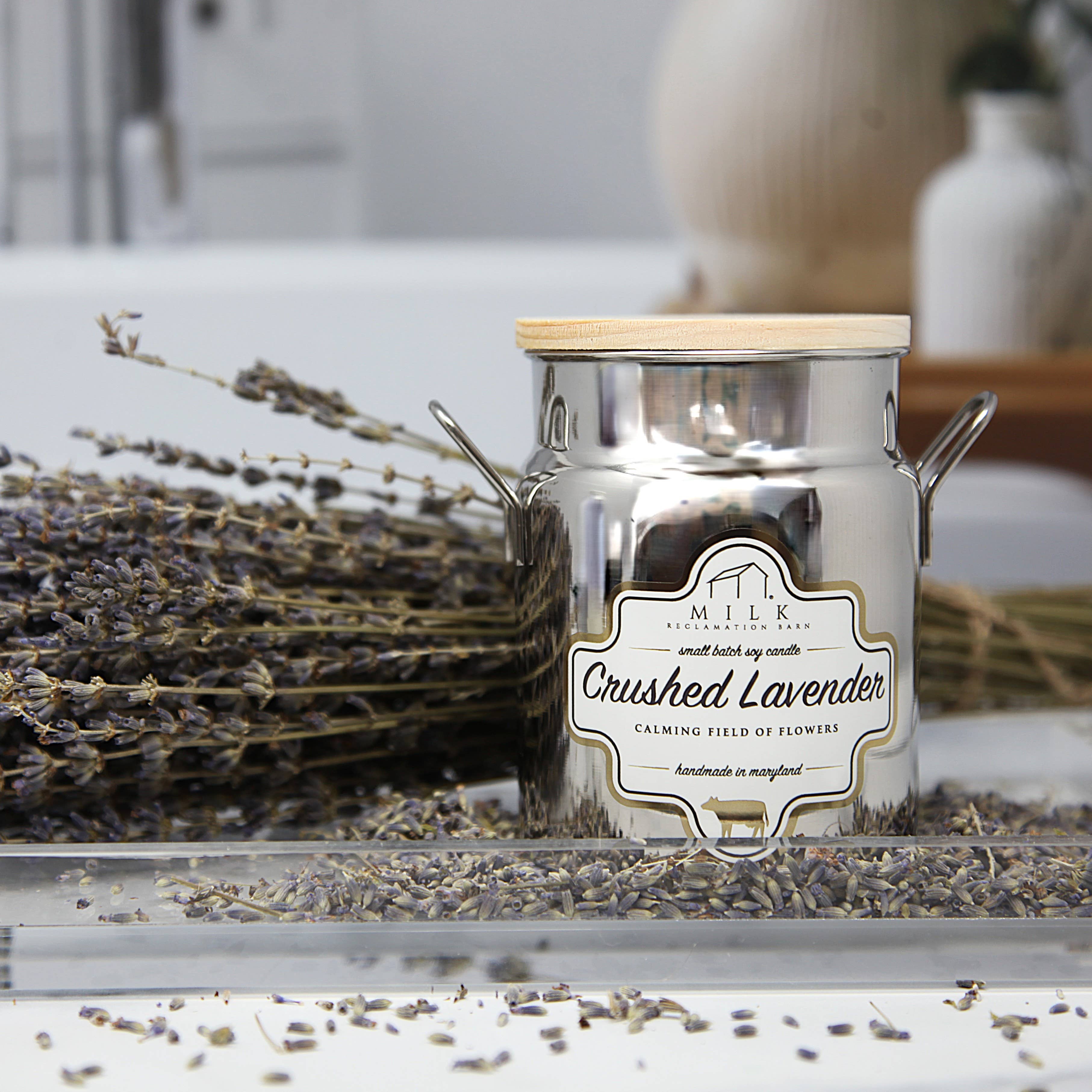 Milk Reclamation Barn - Wholesale Jar/Filled Candle - Stainless Milk Churn Candle - 12.5 oz73