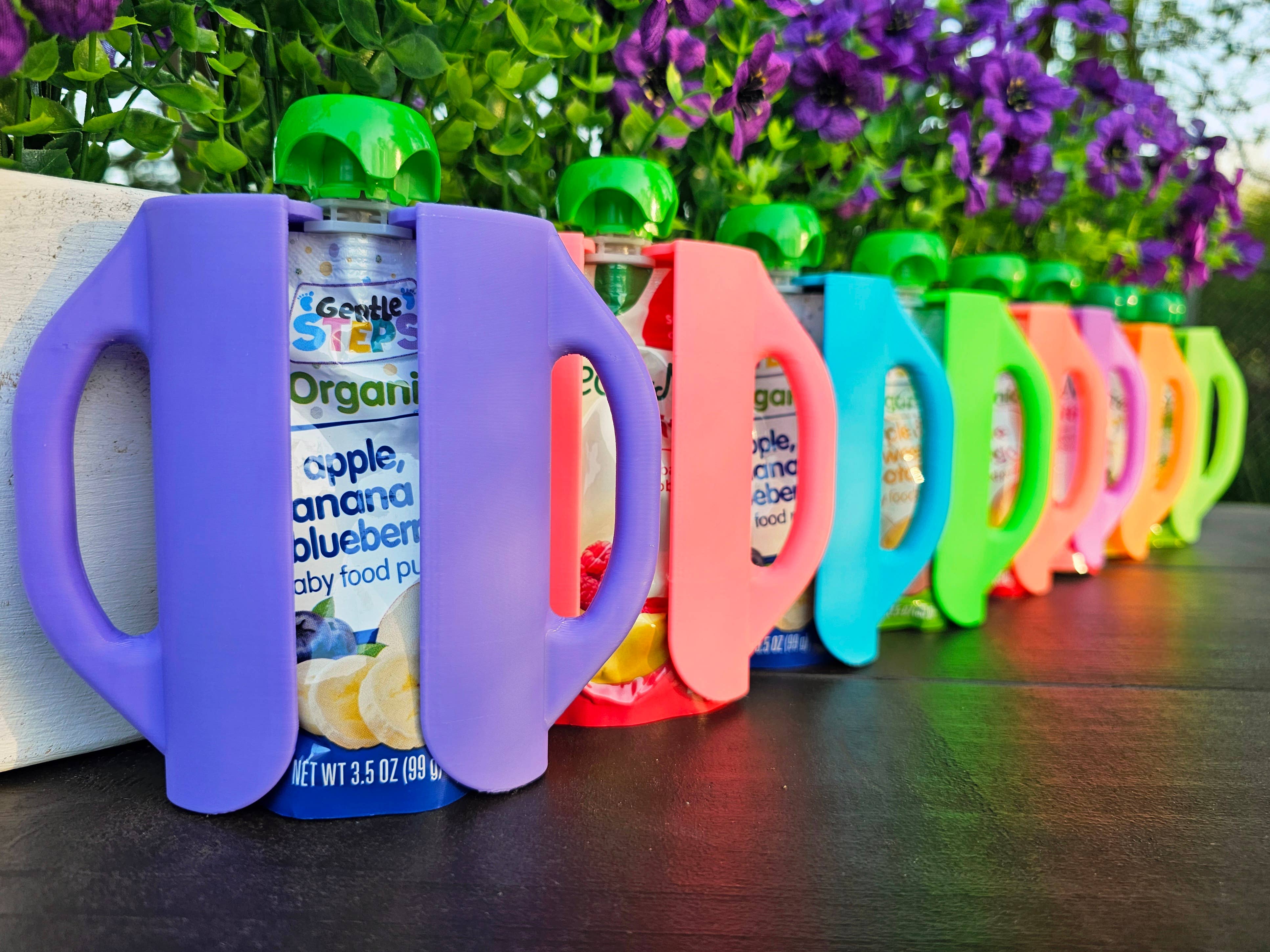 BD Lasers INC. - Wholesale Baby Bottle - 8 Colors- Squeeze Pouch Holder Baby Food