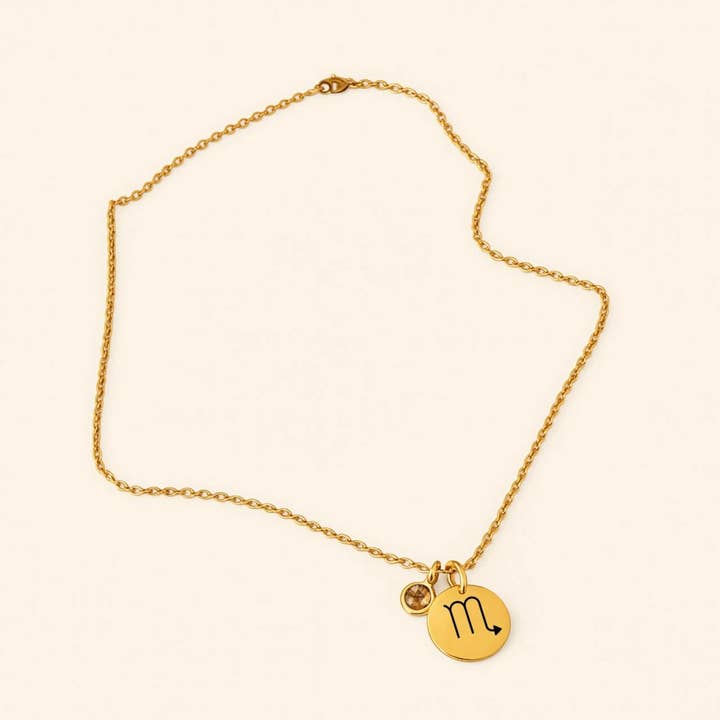 Subtil kæde med stjernetegn for engroshandel hos Asjeblief