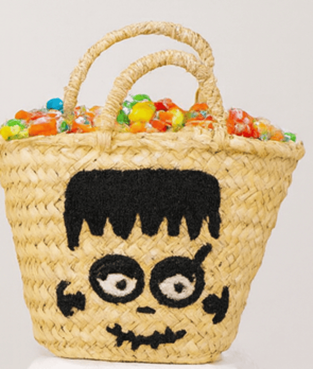 High crafty – wholesale Decal – Party decorations – Personalized Halloween Straw Basket – Custom Name Trick or T0