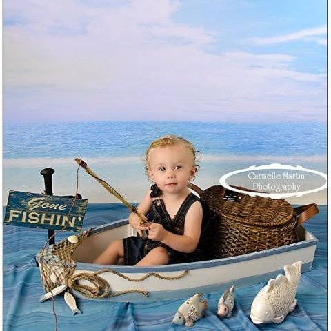 STOR 6ft x 6ft Vinyl Fotografering Baggrund /Hvid Sandy for engroshandel hos Swanky Prints