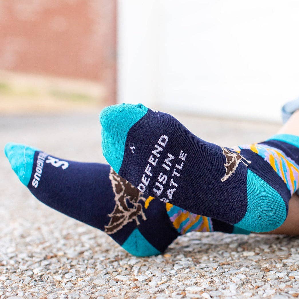 Sock Religious - Wholesale Socks - Kids - St. Michael Kids Socks2