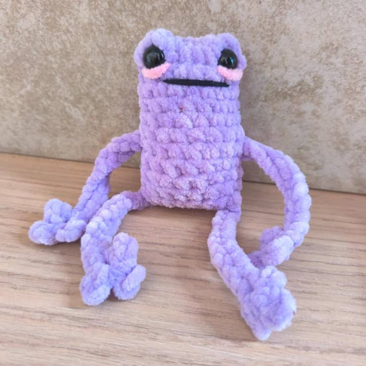 Briars Crochet Crafts - Wholesale Stuffed/Plush Toy - Kids & Baby - Crochet leggy froggy plushie 0