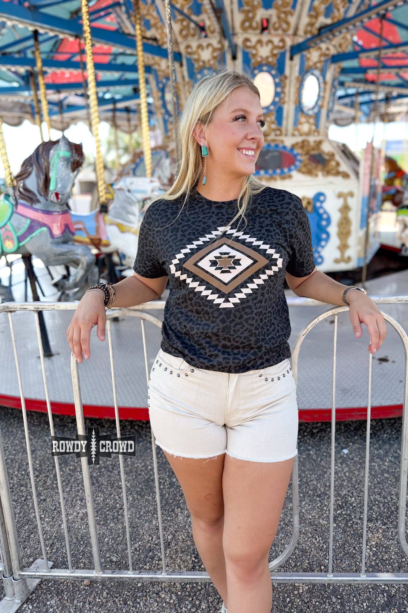 Rowdy Crowd Clothing - Wholesale Screen Printed T-Shirt - Women's - Wild As You Tee