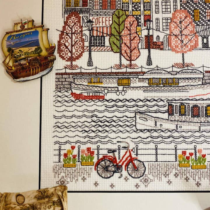 RIOLIS - Wholesale Embroidery/cross-stitch supplies - Cross Stitch Kit From Riolis 2051 City On Water4