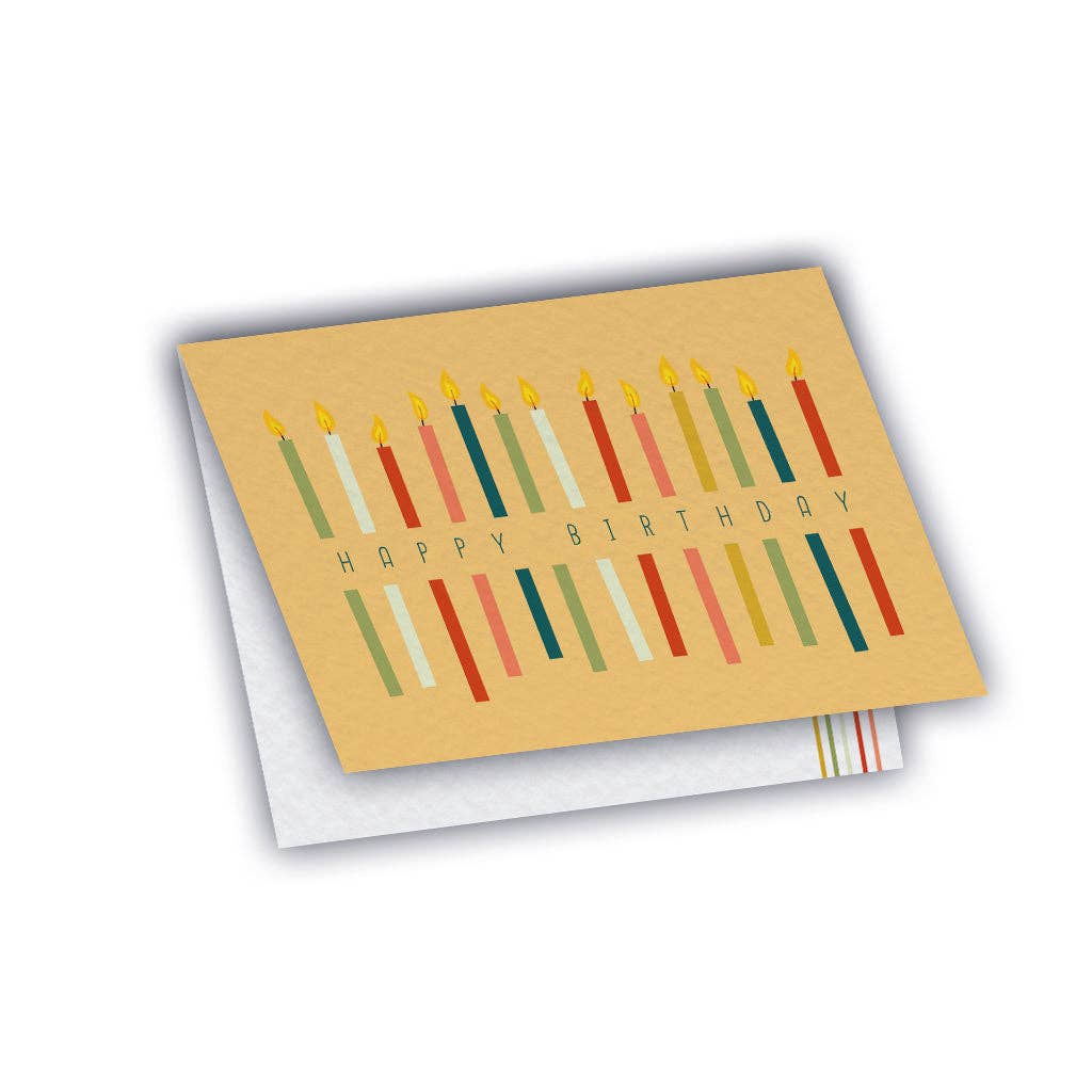 Maison Joliette - Wholesale Birthday Card - Greeting Card - Birthday Candles1