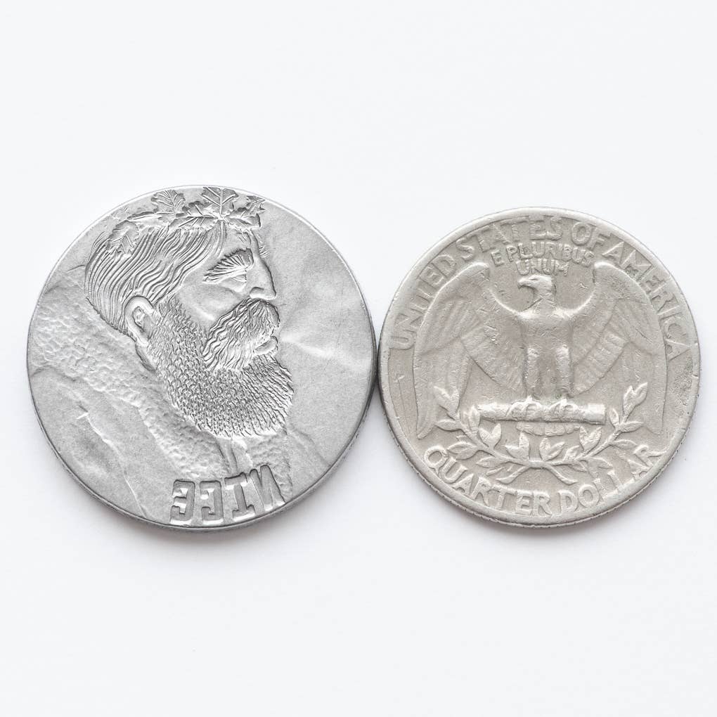 Shire Post Mint - Wholesale Keepsake Coin/Token - Naughty or Nice Wax Seal Coin Set - Krampus and Santa5