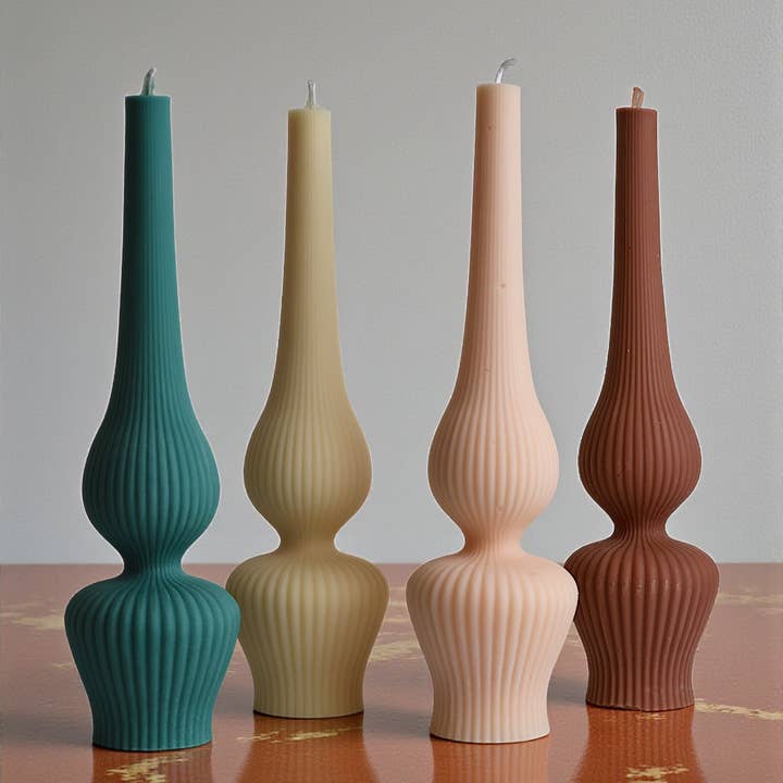Agaboo Candle - Wholesale Novelty Candle - Lamp Unique Design 9.5x2.5in - Pillar3