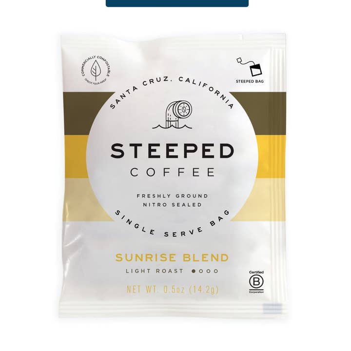 Steeped Coffee 100-count Mastercase for wholesale by Steeped Coffee
