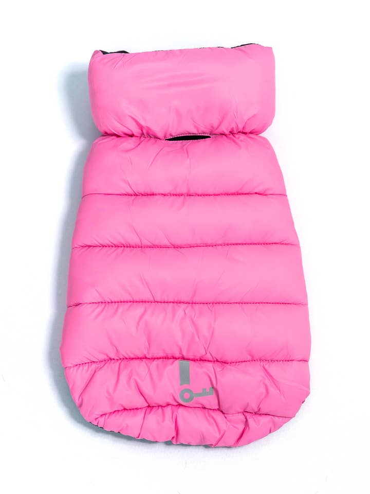 Pet Locker Dog Puffer Coat Pink for wholesale by Pet Locker