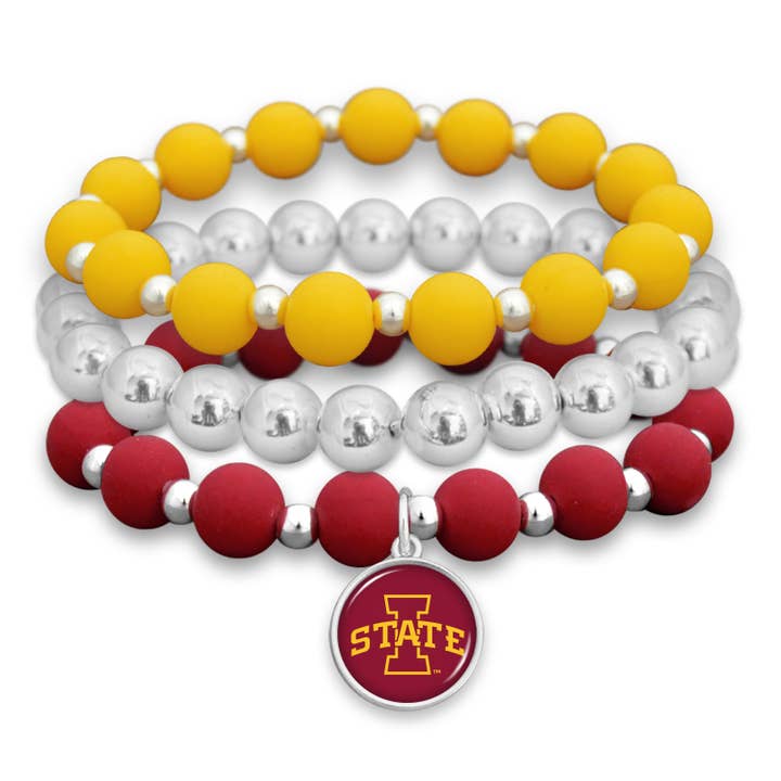 Iowa State Cyclones Amanda Silicone Stack for wholesale by From The Heart