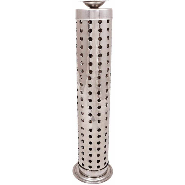 Tuzech Leather - Wholesale Incense holder - Tuzech Steel King Size Sage Long Incense Holder Natural Assorted Home Useful Agarbatti Stand with Ash Catcher best for Diwali Pooja Celebration Gift3