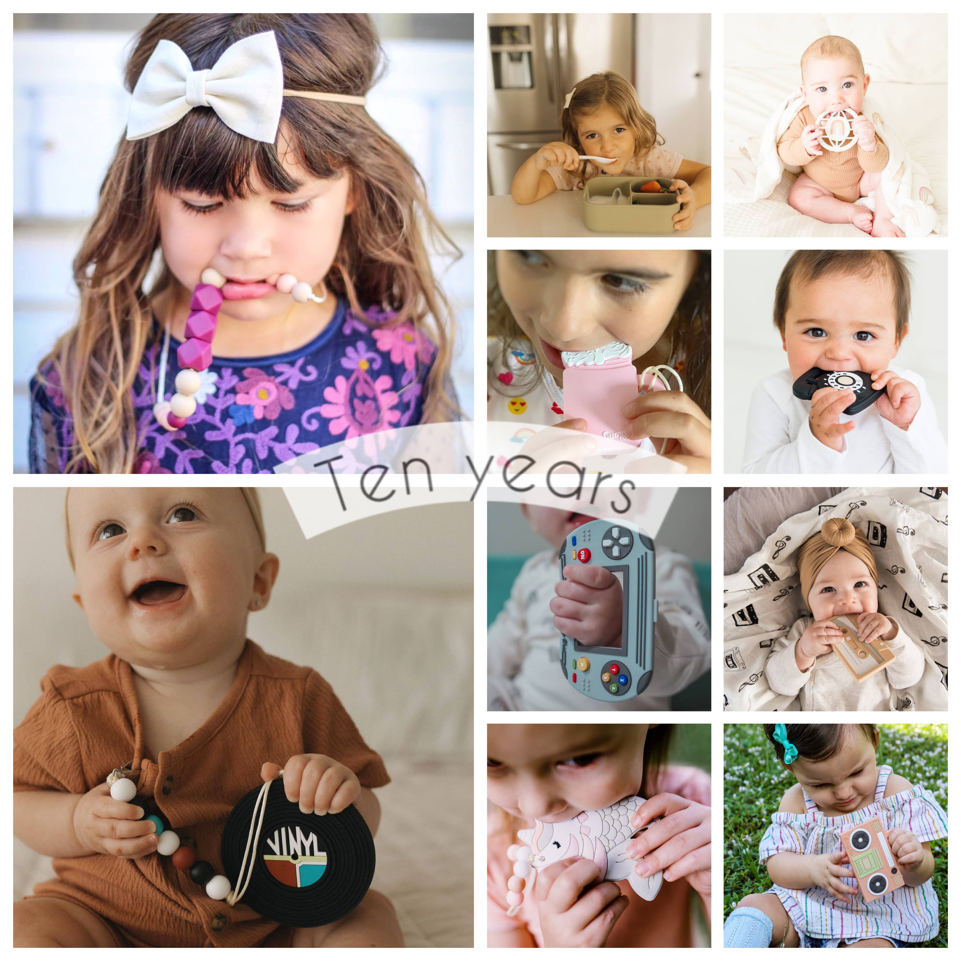 Gummy Chic - Wholesale Bijtring - Baby - Vintage telefoon bijtspeeltje voor tandjes krijgende baby's - Leuk babycadeau11