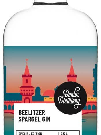Special Edition: Spargel Gin 0.5l für den Großhandel von Berlin Distillery