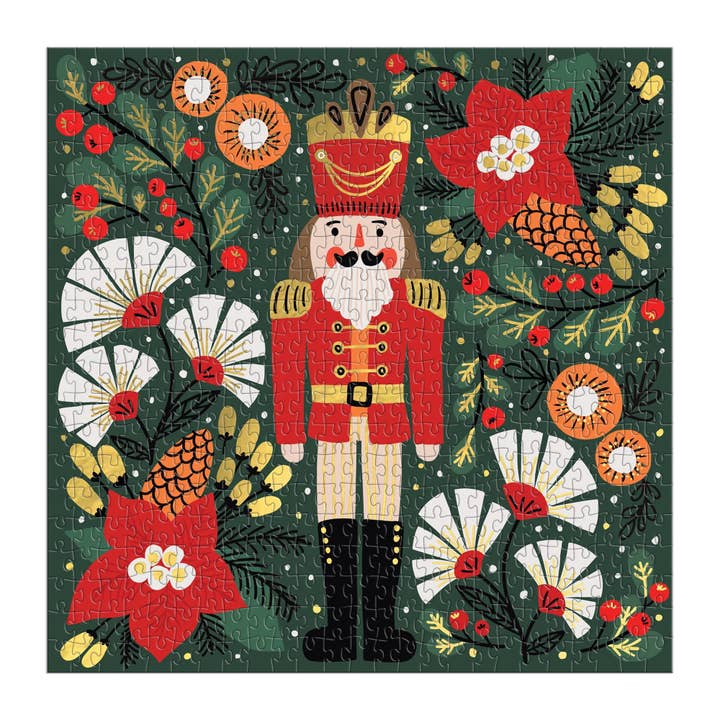 Chronicle Books - Wholesale Puzzle - Adult - Merry Nutcracker 500 Piece Foil Puzzle2