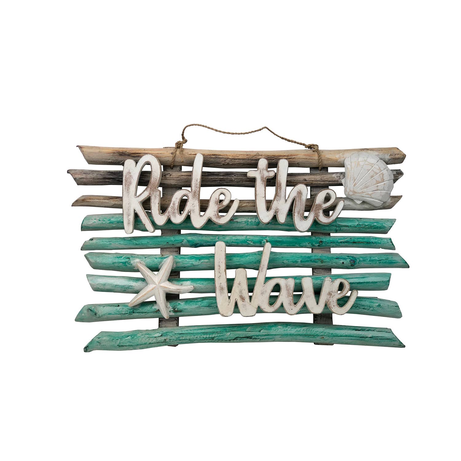 Beachcombers - Wholesale Plaque - SALE Ride The Wave Wall Plaque