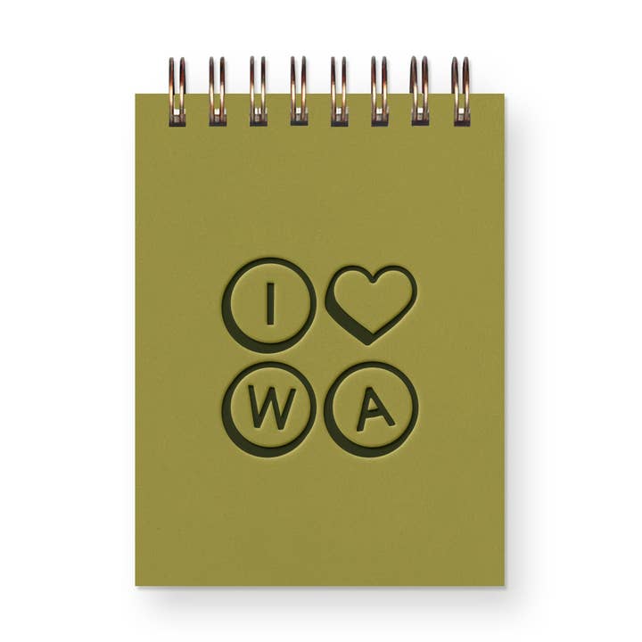 Custom City Beads Mini Jotter Notebook for wholesale by Ruff House Print Shop