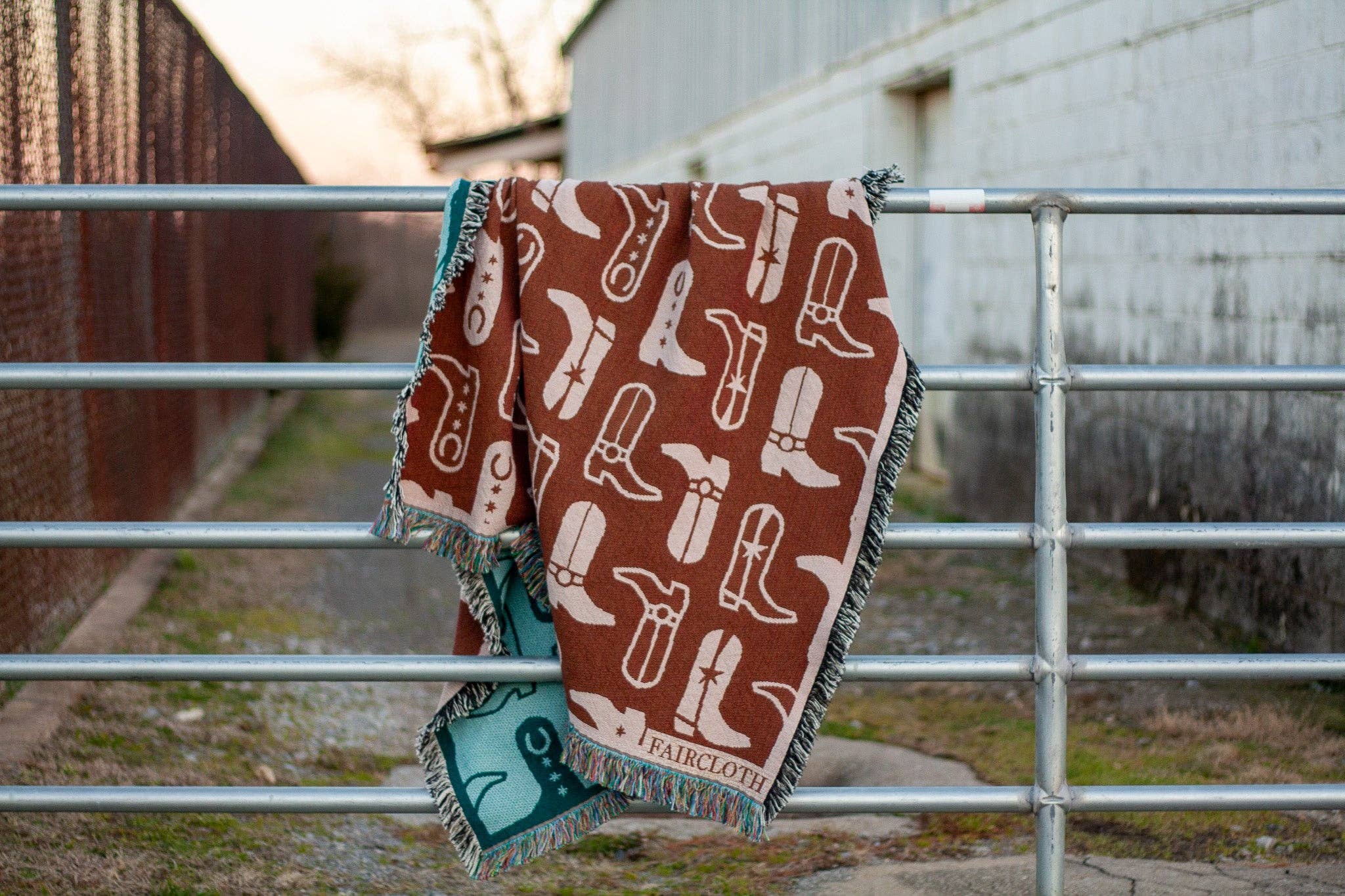 Faircloth - Wholesale Throw Blanket - BOOTS! Blanket2