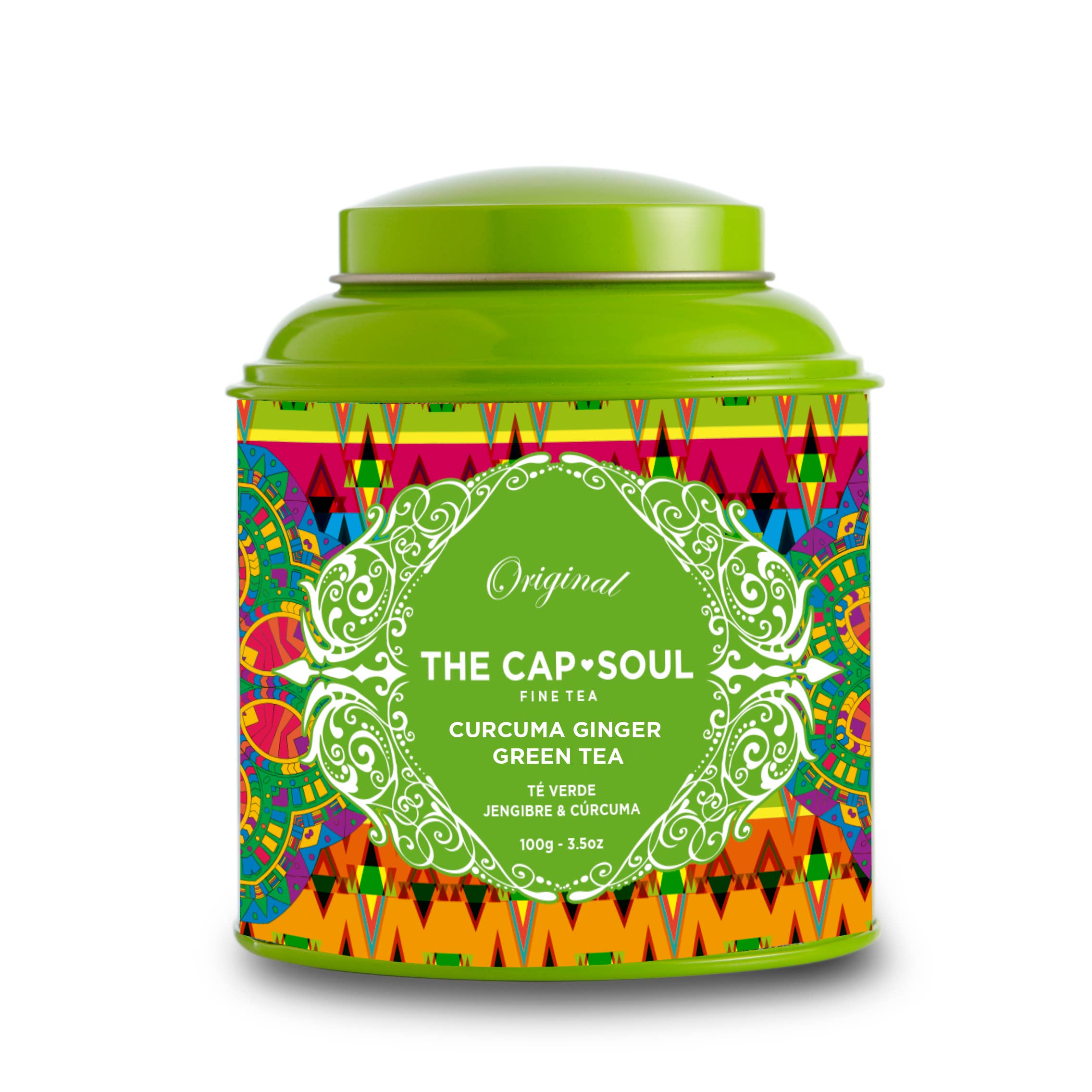 The Capsoul - Wholesale Health/Detox Tea - Té Verde Jengibre Cúrcuma 100gr