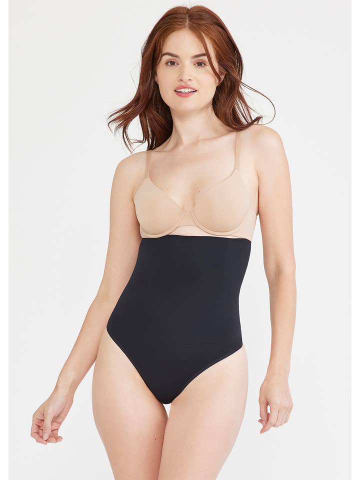 Yummie - Wholesale Shapewear - Women's - Seamless Solutions - High Waist Shapewear Thong - Plus Sizes1