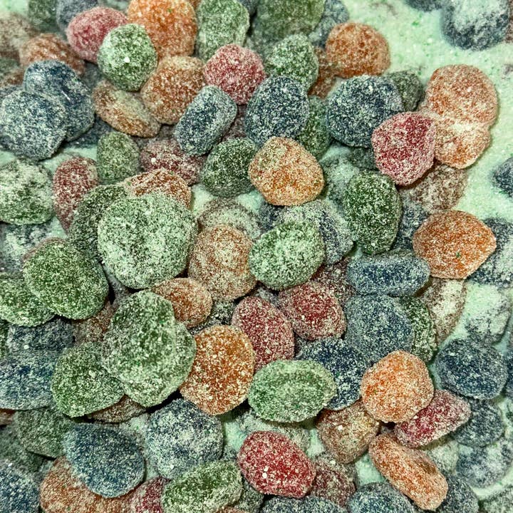 Mike's Sweet and Spicy - Wholesale Gummy - Sour Green Apple Gusher Bursts1