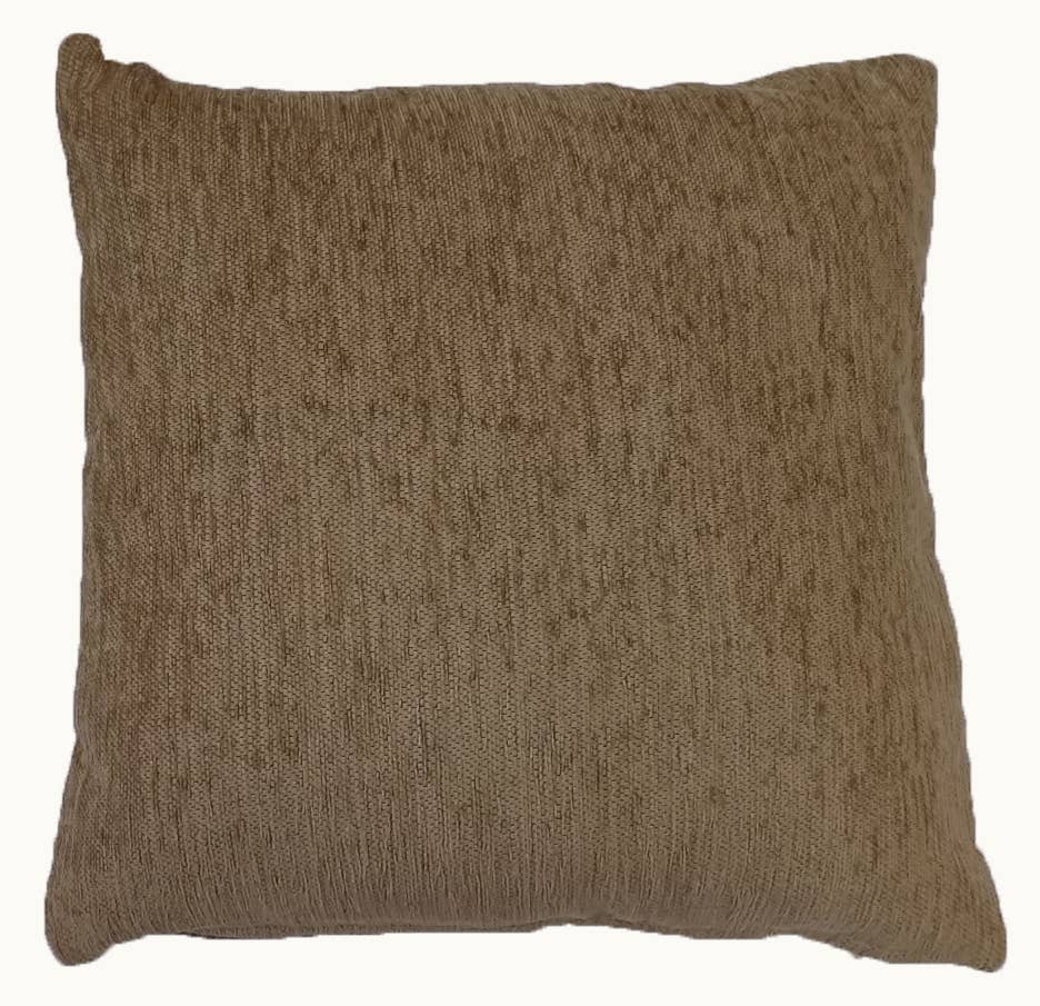 Latte Einfarbiger Chenille-Kissenbezug für den Großhandel auf Faire0