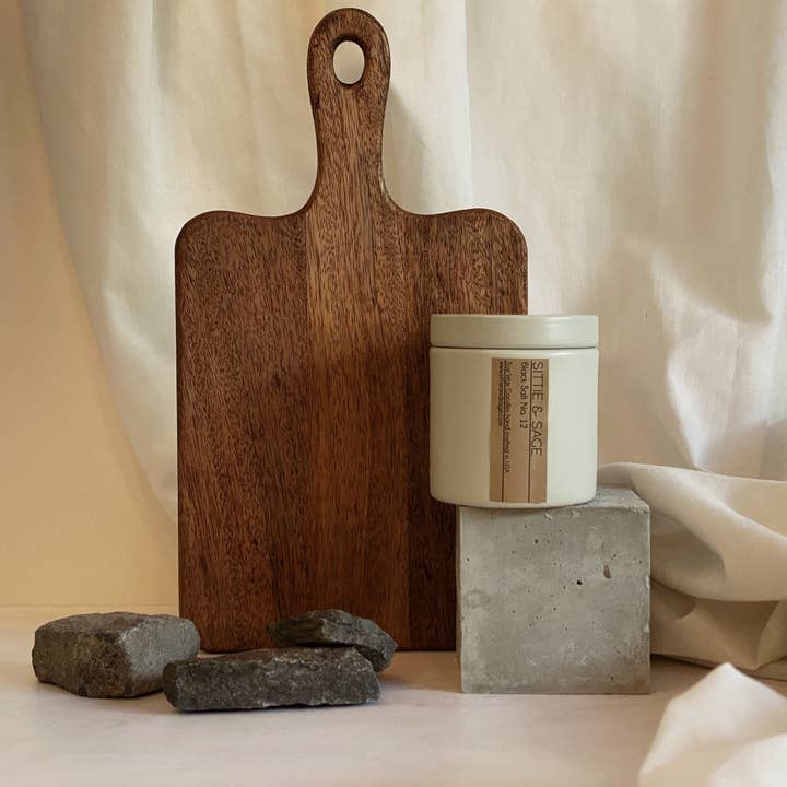 Candela al sale nero n. 12 per la vendita all'ingrosso da parte di Sittie & Sage