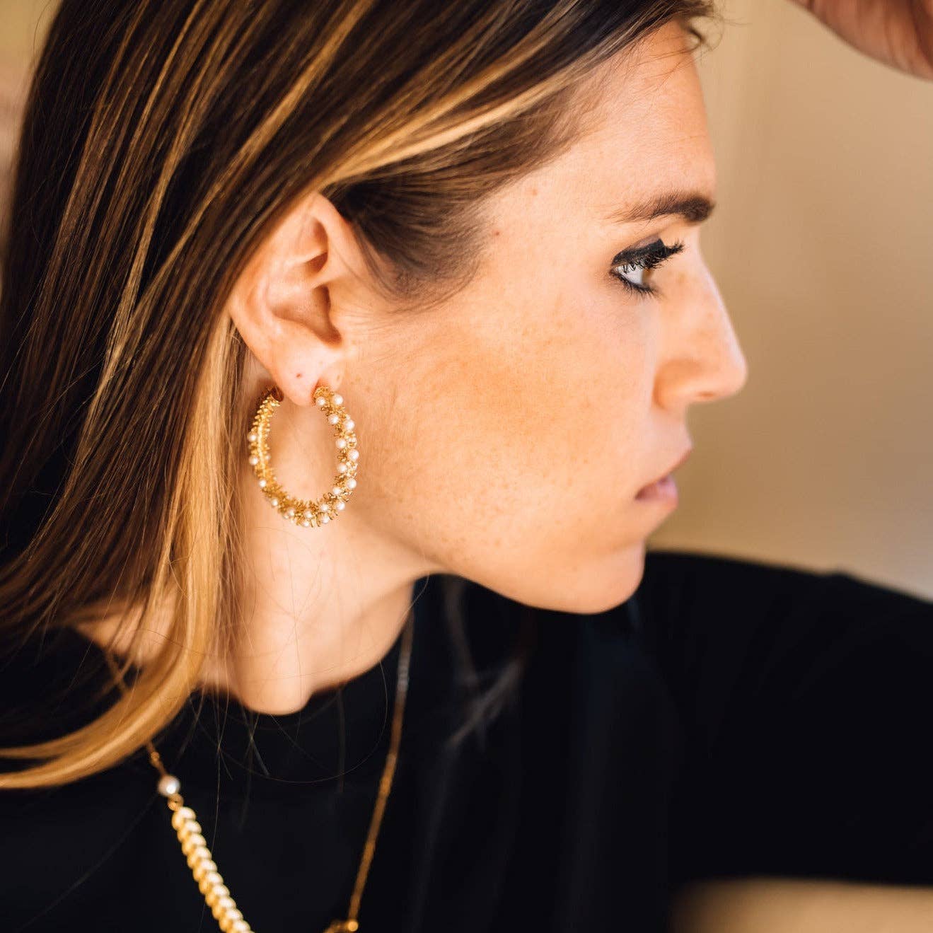 Steward & James - Wholesale Hoop Earrings - Hailie Hoop Earrings2