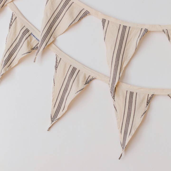 Will & Atlas - Wholesale Bunting/Garland - Striped Cotton Bunting4